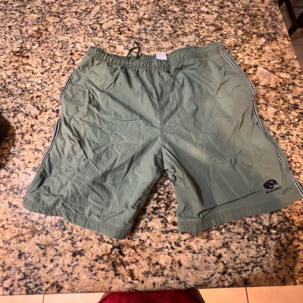 Olé Originals Green Athletic/swim Shorts